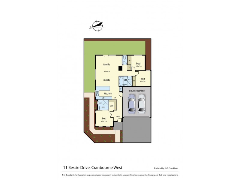 11 Bessie Drive, Cranbourne West VIC 3977 Floorplan