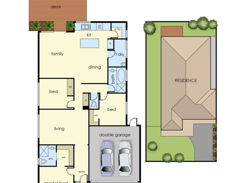 41 Gregson Grove, Lyndhurst VIC 3975 Floorplan