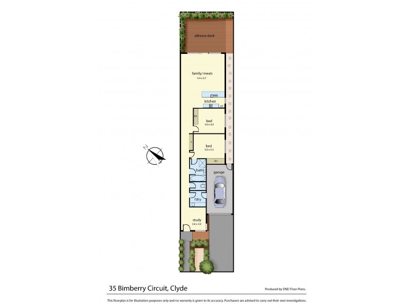 35 Bimberry Circuit, Clyde VIC 3978 Floorplan