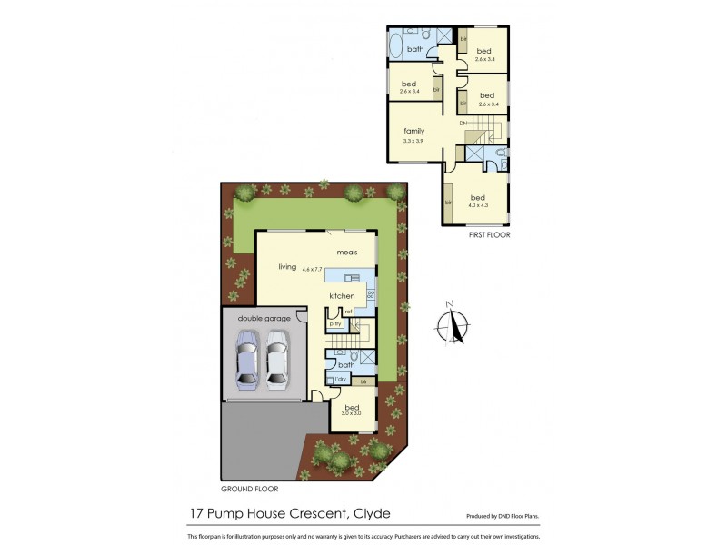 17 Pump House Crescent, Clyde VIC 3978 Floorplan