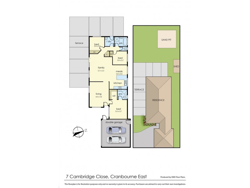 7 Cambridge Close, Cranbourne East VIC 3977 Floorplan