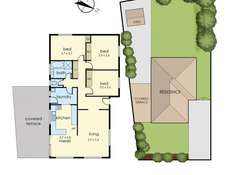 27 Blaxland Avenue, Cranbourne North VIC 3977 Floorplan