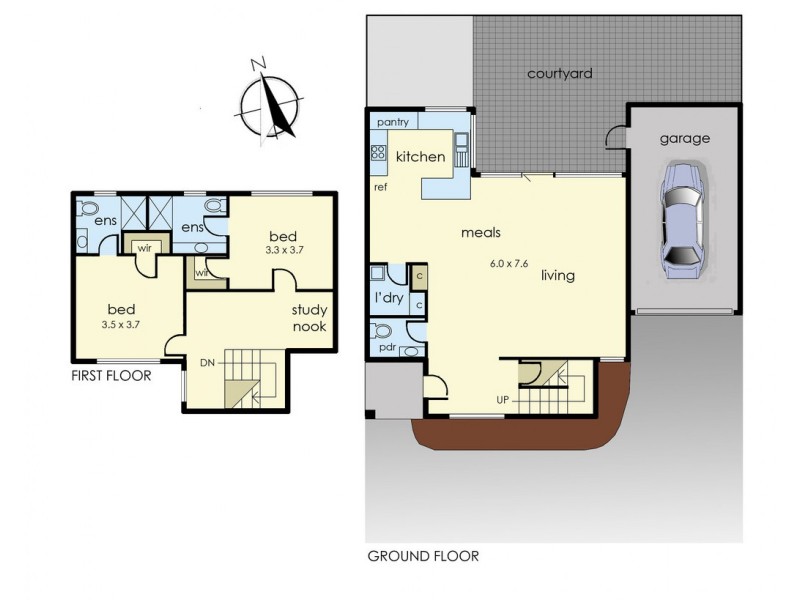 2/19 Robert Street, Dandenong VIC 3175 Floorplan