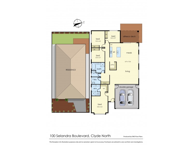 100 Selandra Boulevard, Clyde North VIC 3978 Floorplan