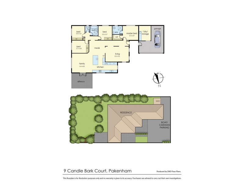 9 Candle Bark Court, Pakenham VIC 3810 Floorplan