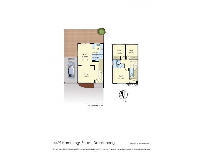 4/69 Hemmings Street, Dandenong VIC 3175 Floorplan