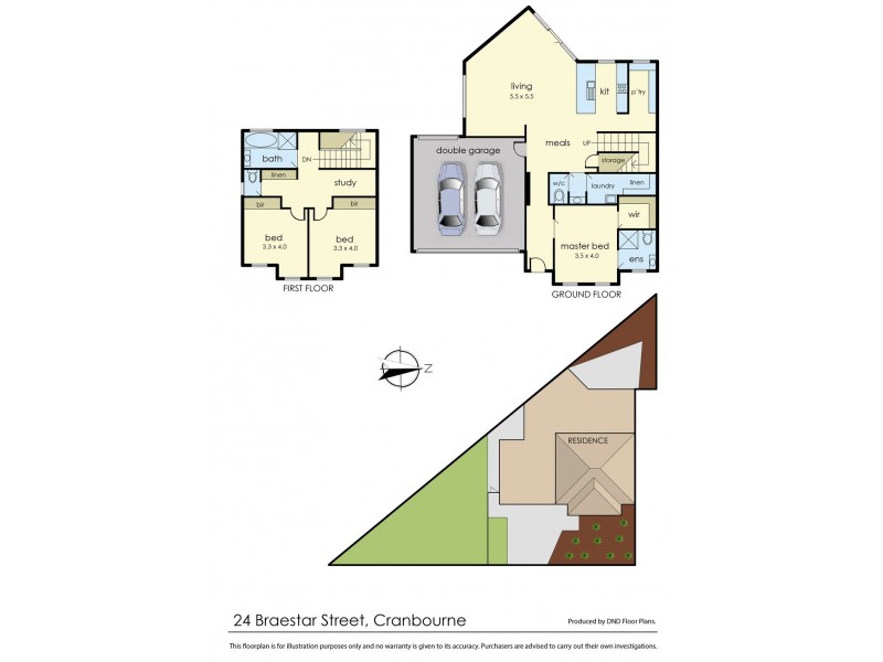 24 Braestar Street, Cranbourne VIC 3977 Floorplan