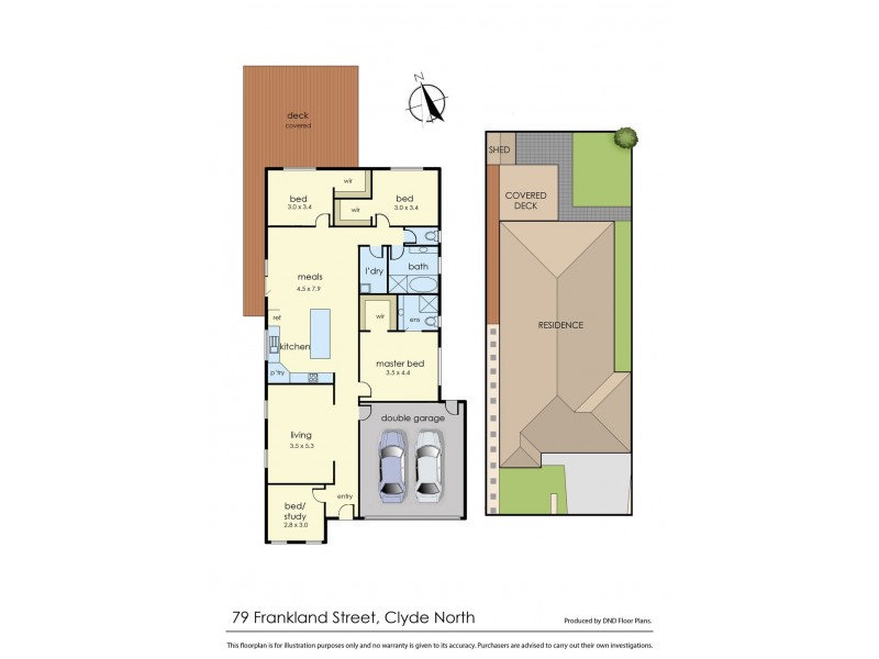 79 Frankland Street, Clyde North VIC 3978 Floorplan