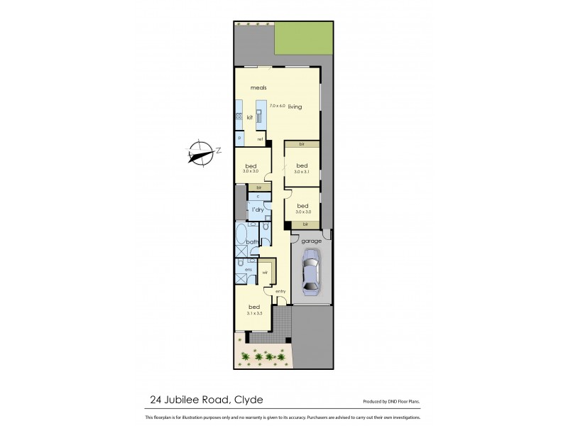 24 Jubilee Road, Clyde VIC 3978 Floorplan
