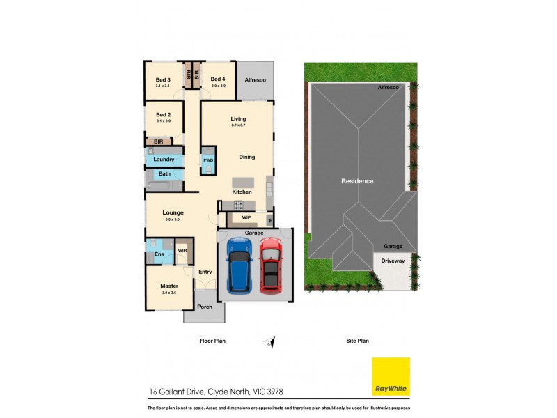 16 Gallant Drive, Clyde North VIC 3978 Floorplan