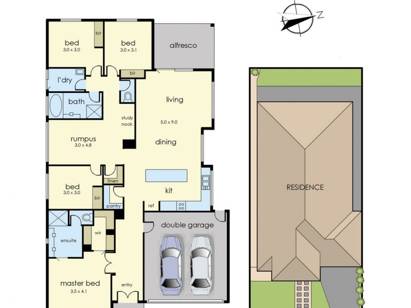 13 Gumview Road, Lyndhurst VIC 3975 Floorplan