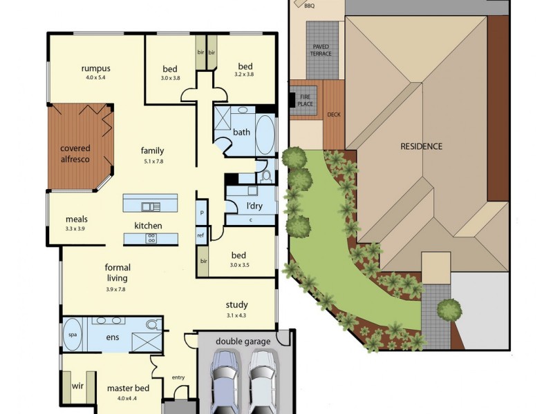 6 Pyramid Place, Lyndhurst VIC 3975 Floorplan