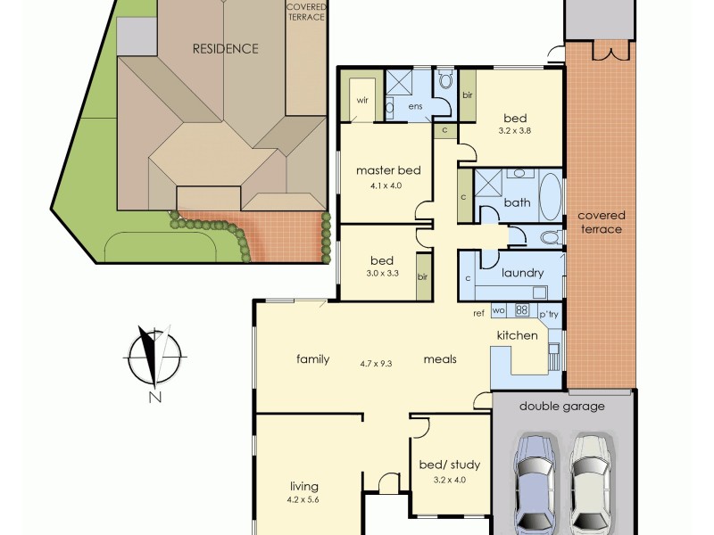 25 Stonehaven Avenue, Cranbourne VIC 3977 Floorplan