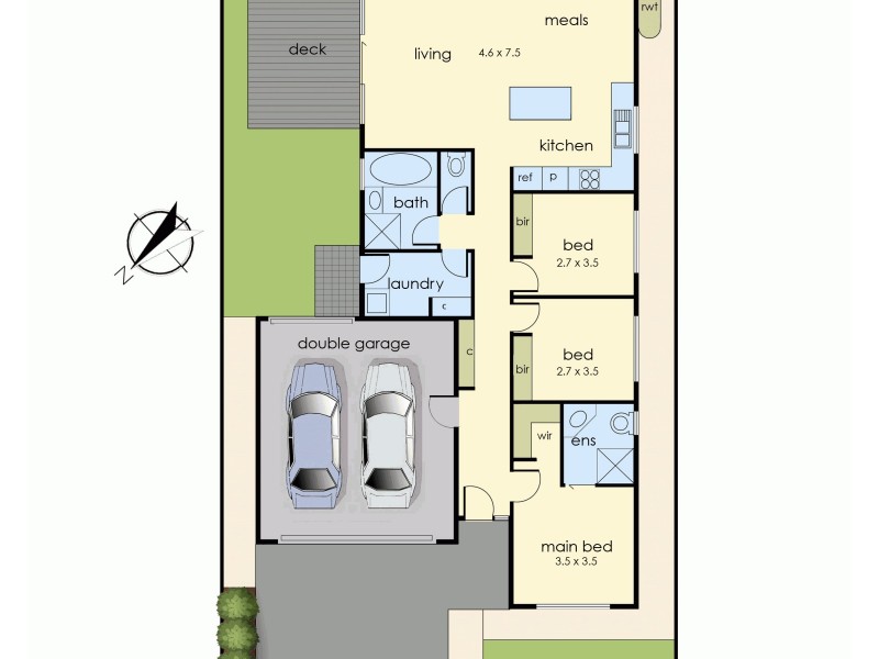 12 Southampton Drive, Langwarrin VIC 3910 Floorplan