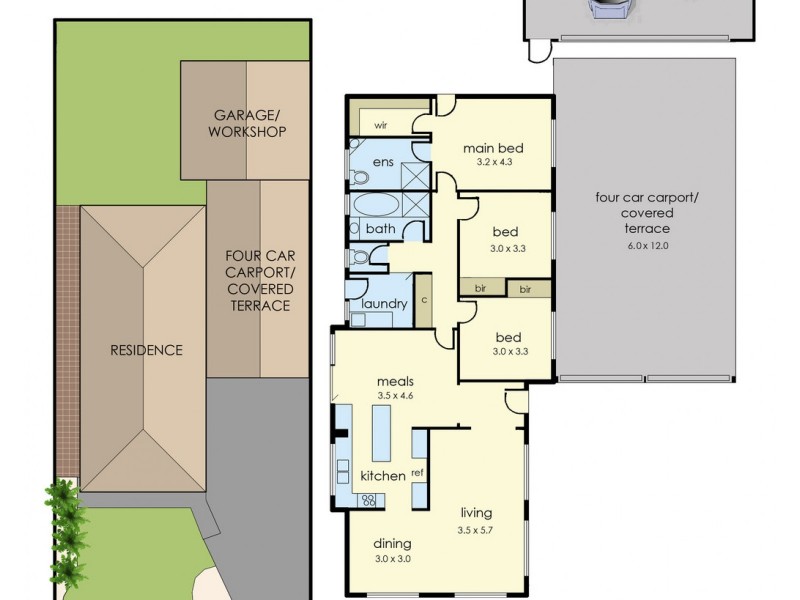 11 Horsfield Street, Cranbourne North VIC 3977 Floorplan