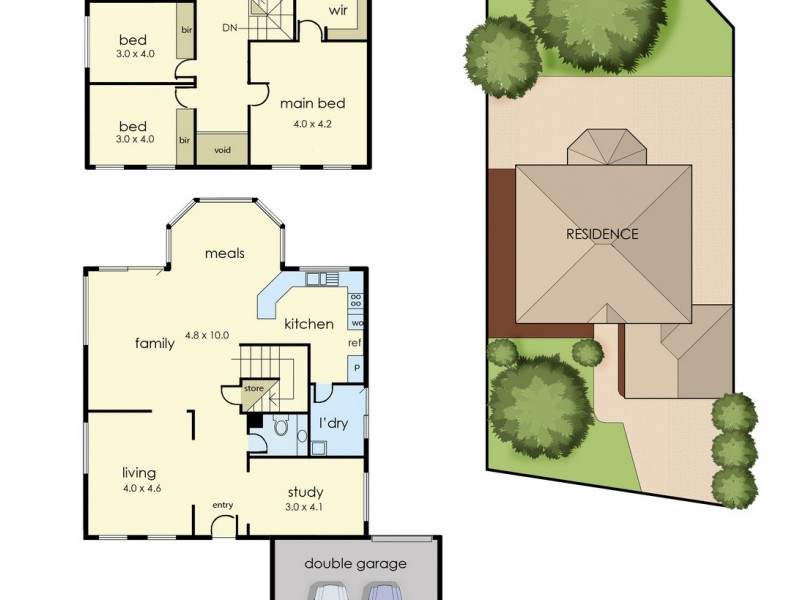 13 Brookville Court, Narre Warren South VIC 3805 Floorplan