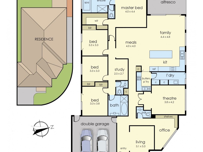 33 Springbrook Drive, Clyde North VIC 3978 Floorplan