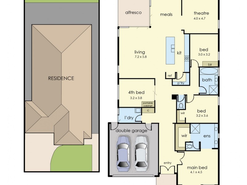 7 Satinwood Way, Lyndhurst VIC 3975 Floorplan