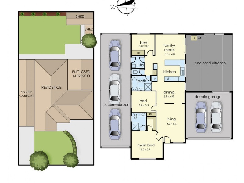 16 Incana Court, Cranbourne West VIC 3977 Floorplan