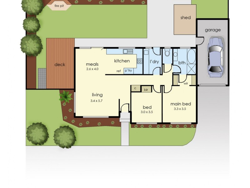 1/2 Margaret Street, Langwarrin VIC 3910 Floorplan