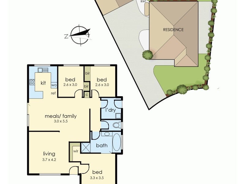 17 Rowen Court, Cranbourne North VIC 3977 Floorplan