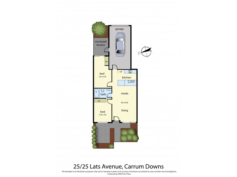 25/25 Lats Avenue, Carrum Downs VIC 3201 Floorplan