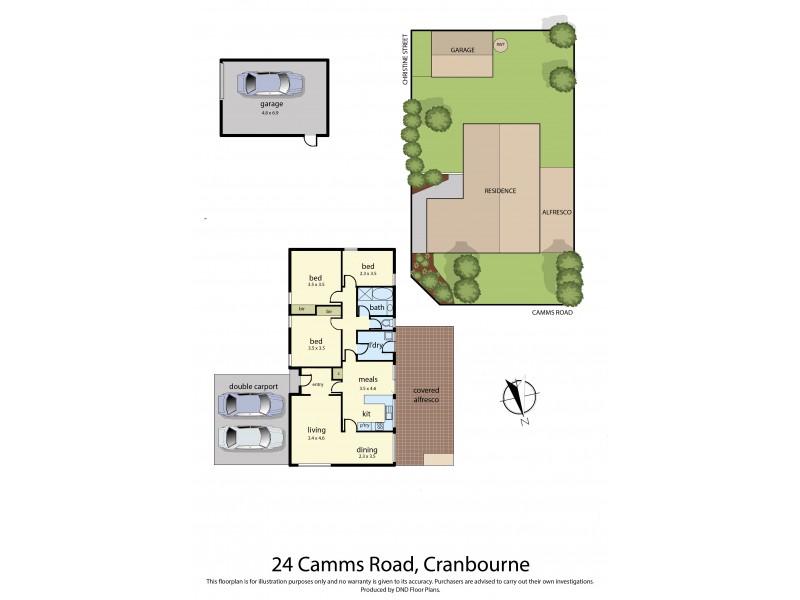 24 Camms Road, Cranbourne VIC 3977 Floorplan
