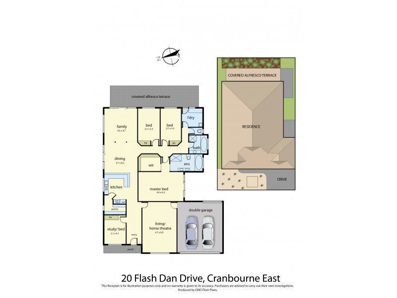 20 Flash Dan Drive, Cranbourne East VIC 3977 Floorplan