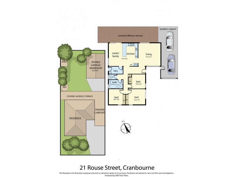 21 Rouse Street, Cranbourne VIC 3977 Floorplan