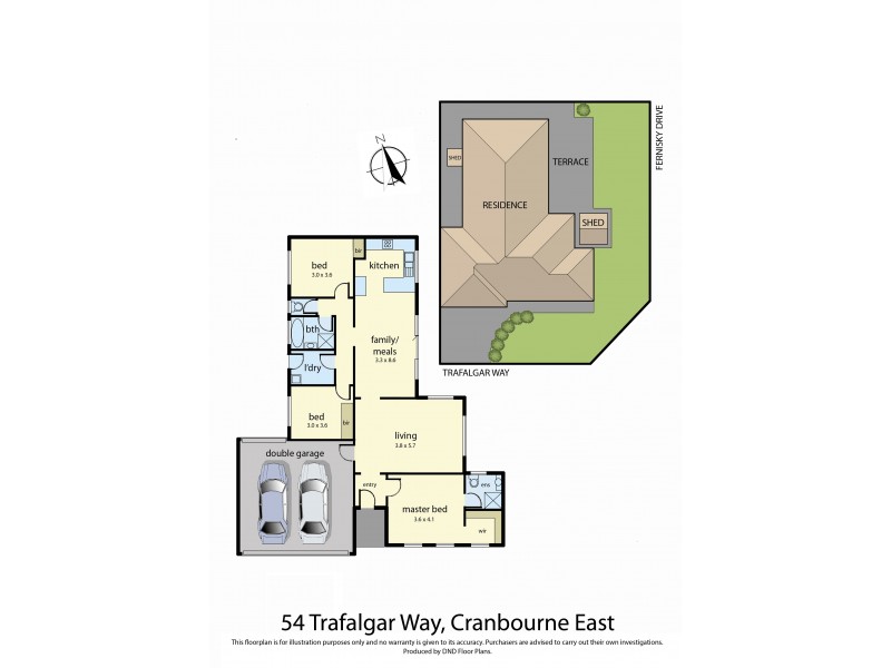 54 Trafalgar Way, Cranbourne East VIC 3977 Floorplan