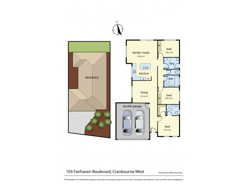 103 Fairhaven Boulevard, Cranbourne West VIC 3977 Floorplan