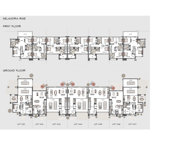 Lots 1332-1347 Fleuve Rise, Clyde North VIC 3978 Floorplan