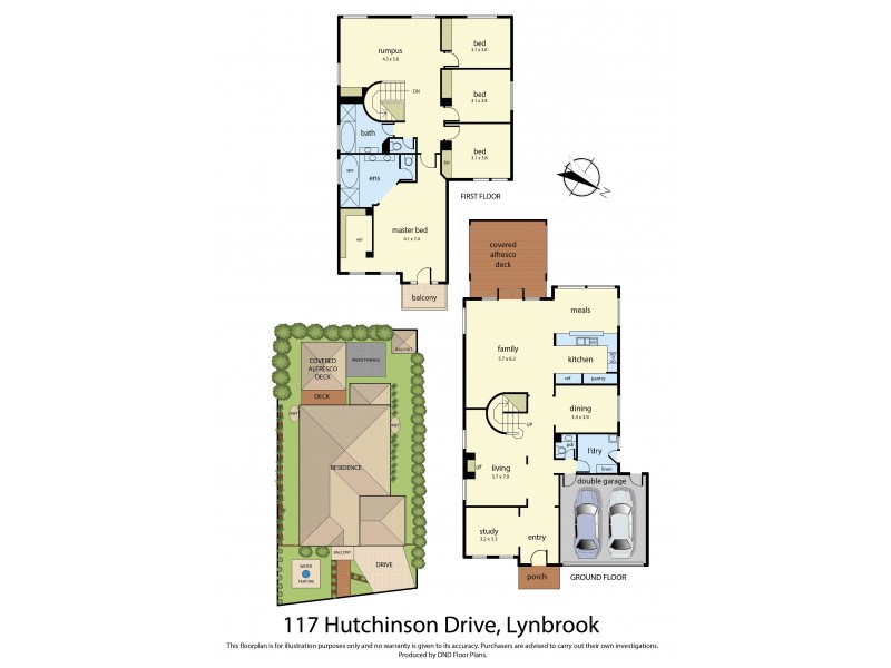 117 Hutchinson Drive, Lynbrook VIC 3975 Floorplan