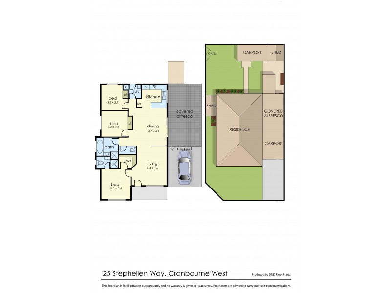 25 Stephellen Way, Cranbourne West VIC 3977 Floorplan