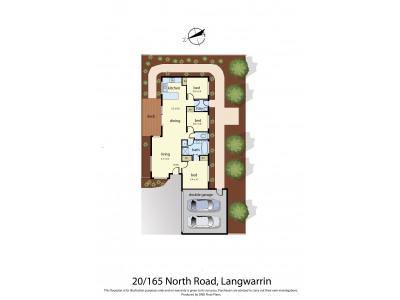 20/165 North Road, Langwarrin VIC 3910 Floorplan