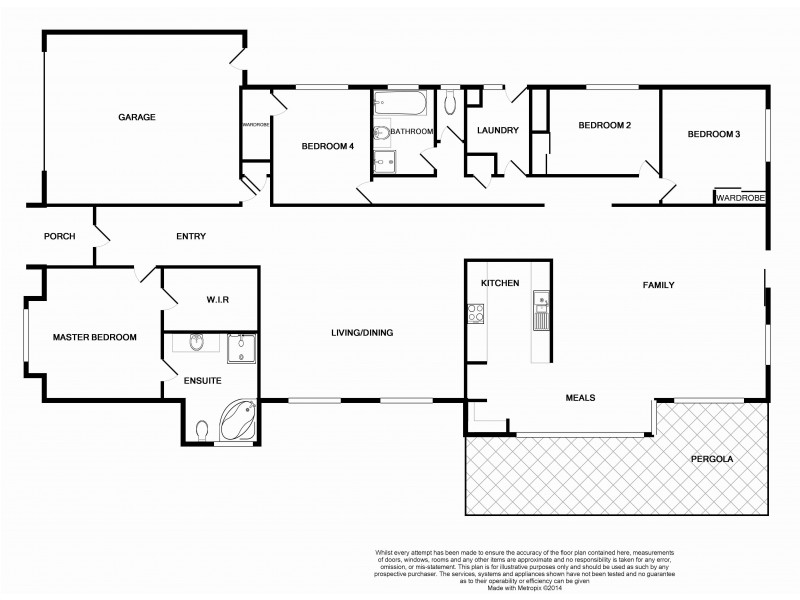 4 Amstel Mews, Cranbourne VIC 3977 Floorplan