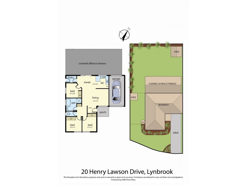 20 Henry Lawson Drive, Lynbrook VIC 3975 Floorplan