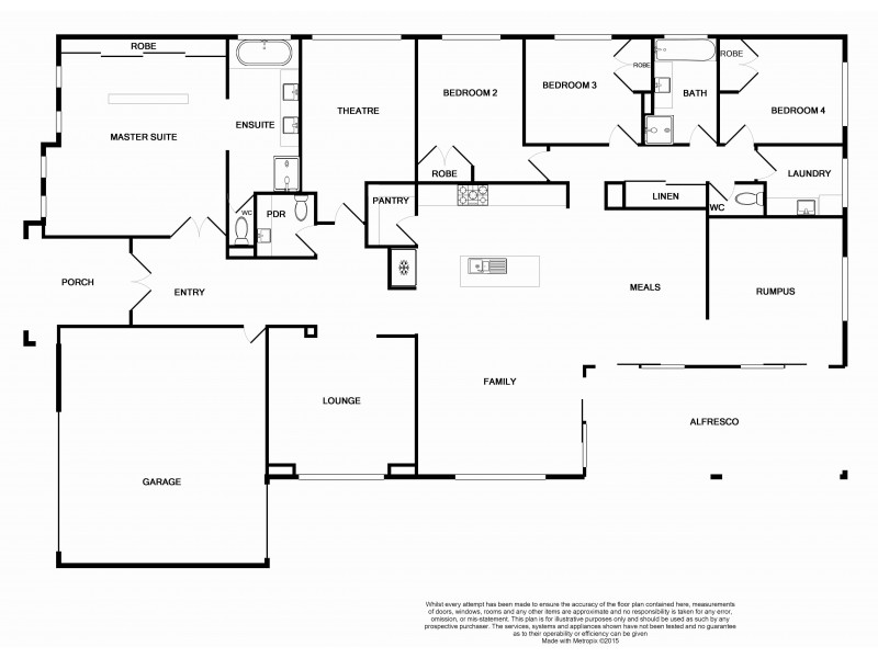 71 Melington Drive, Lyndhurst VIC 3975 Floorplan