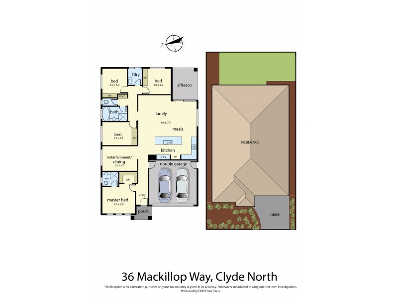 36 MacKillop Way, Clyde North VIC 3978 Floorplan