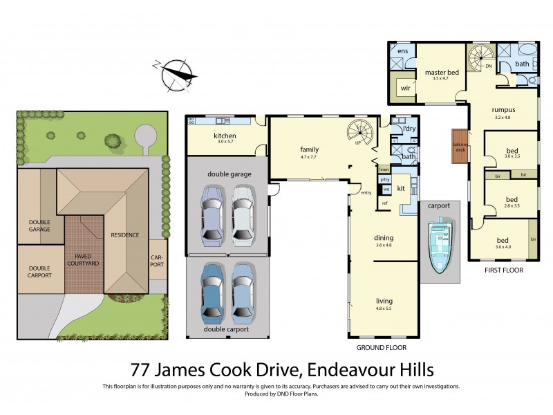 77 James Cook Drive, Endeavour Hills VIC 3802 Floorplan