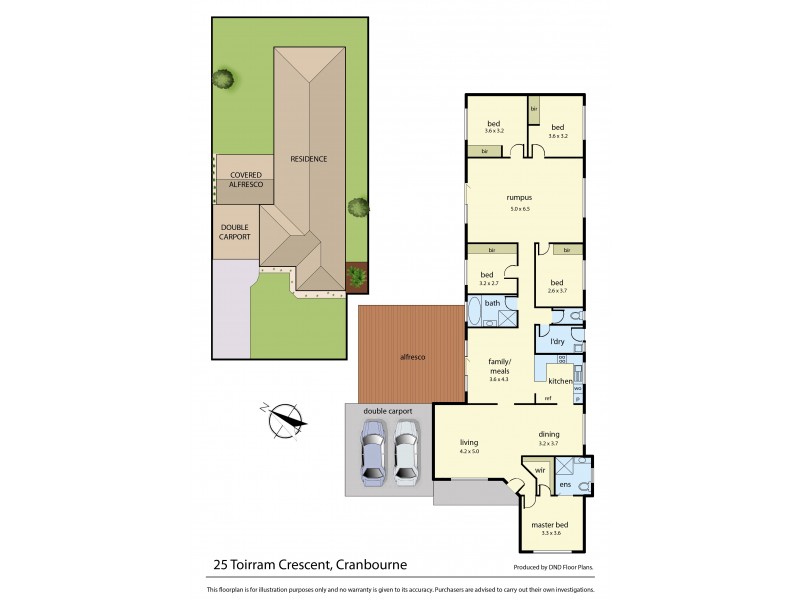 25 Toirram Crescent, Cranbourne VIC 3977 Floorplan