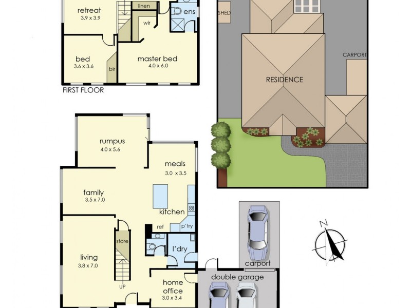 4 Darcy Niland Crescent, Lynbrook VIC 3975 Floorplan