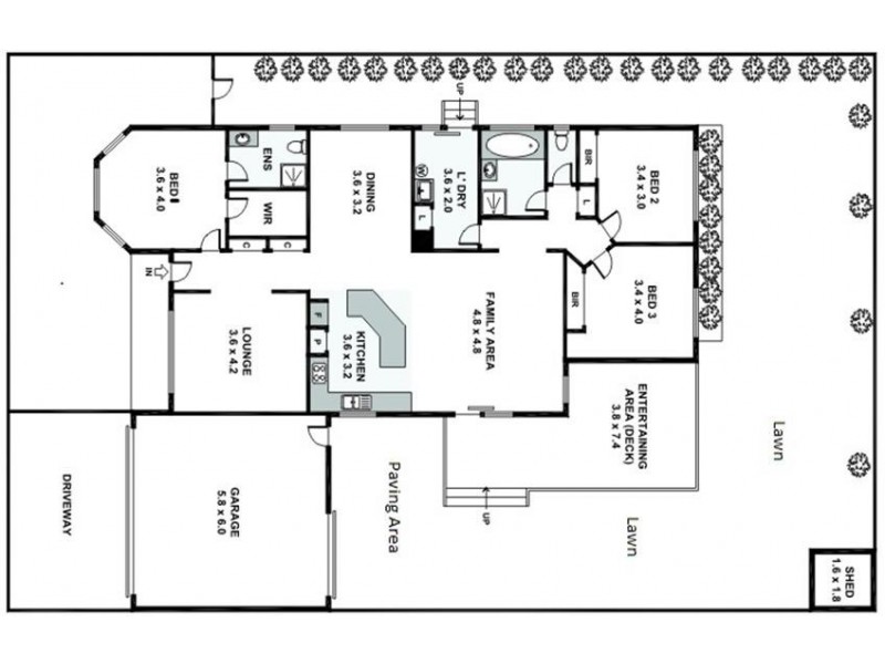 13 Red Oak Terrace, Lyndhurst VIC 3975 Floorplan