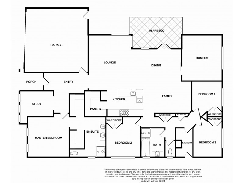 12 Gregson Grove, Lyndhurst VIC 3975 Floorplan