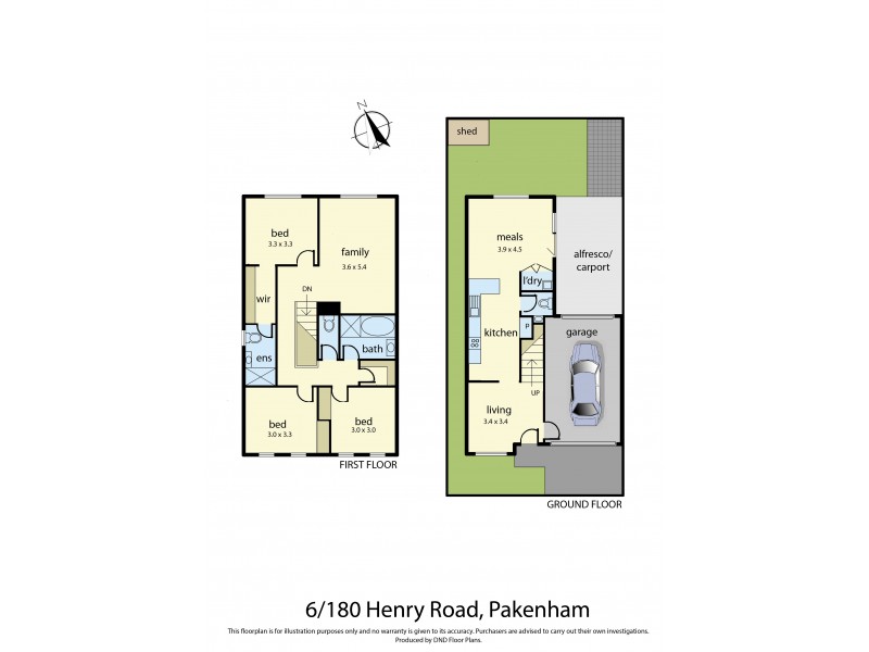 6/180 Henry Road, Pakenham VIC 3810 Floorplan