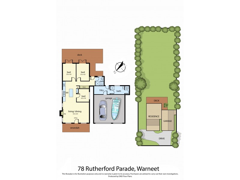 78 Rutherford Parade, Warneet VIC 3980 Floorplan
