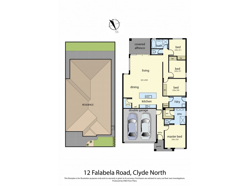 12 Falabela Road, Clyde North VIC 3978 Floorplan