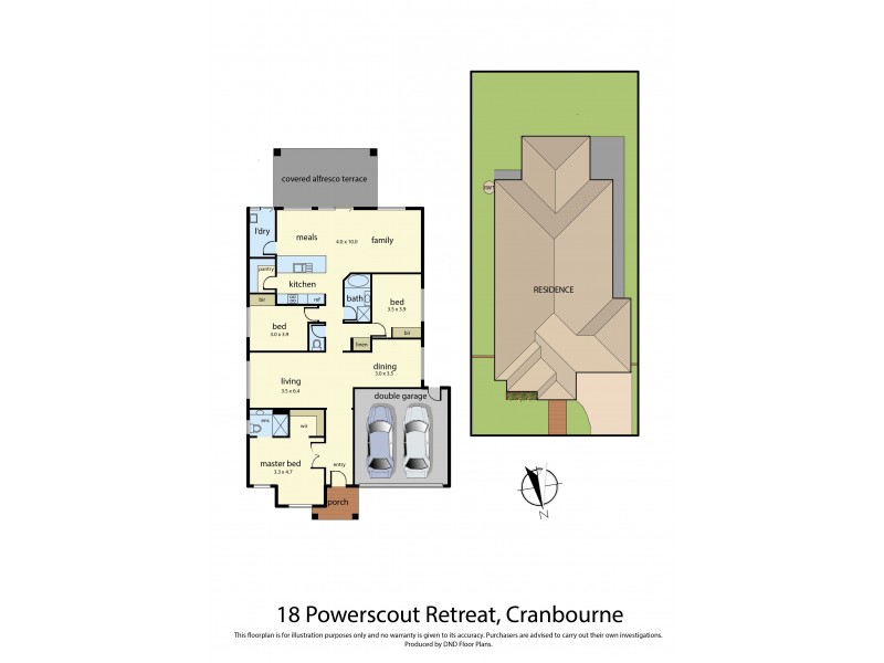 18 Powerscout Retreat, Cranbourne VIC 3977 Floorplan