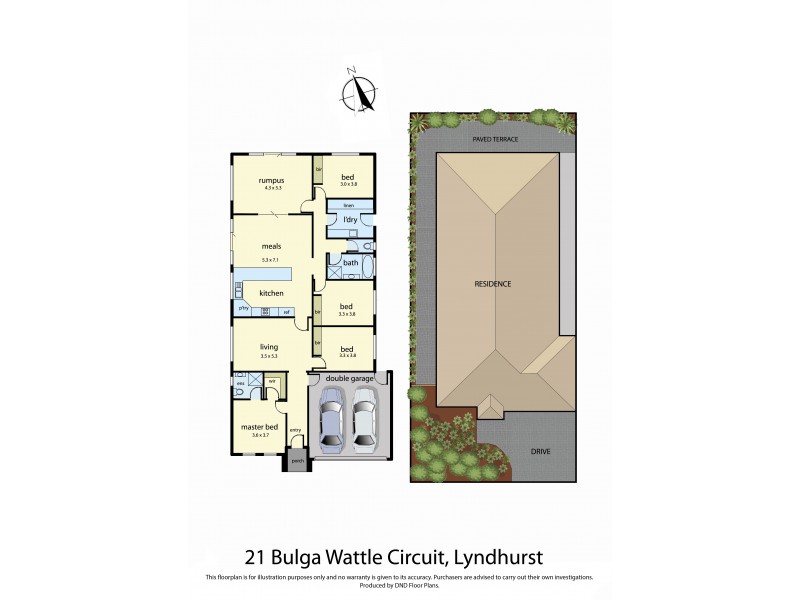 21 Bulga Wattle Circuit, Lyndhurst VIC 3975 Floorplan