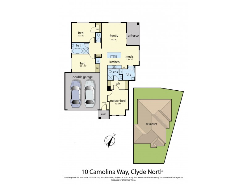 10 Camolina Way, Clyde North VIC 3978 Floorplan